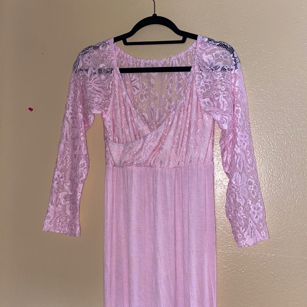 Pink dress